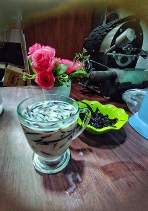 Foto resep Es cincau creamy