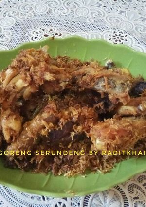 Foto resep Ayam goreng serundeng