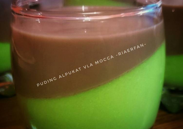  Resep  Puding  Alpukat  vla Mocca oleh Ria Erfan Cookpad