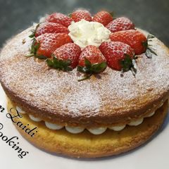 A picture of 🎂Victoria Sponge Cake🎂.