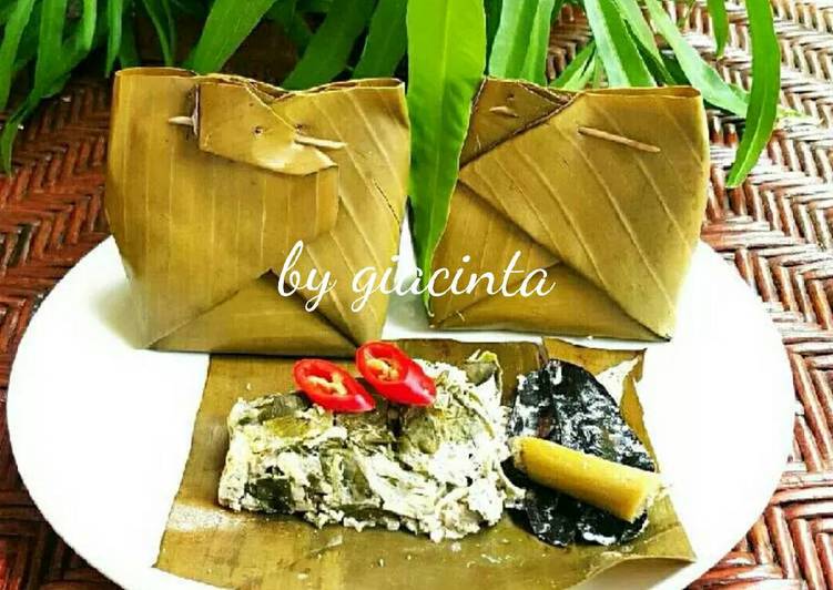 Resep: Pepes ikan Teri daun kemangi Yang Enak