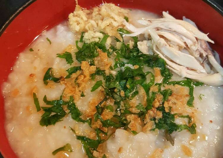Resep Bubur ayam | Resep Membuat Bubur ayam Yang Bikin Ngiler