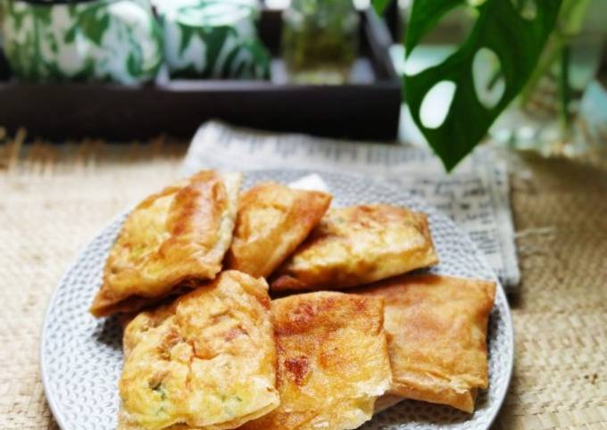 Wajib coba! Bagaimana cara membuat Martabak Tahu Telur praktis mudah Cepet Enak  lezat