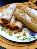 رول الجلاش بالتفاح