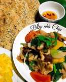 Bao tử cá chẽm xào chua ngọt