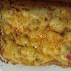 A picture of Cheese on toast.