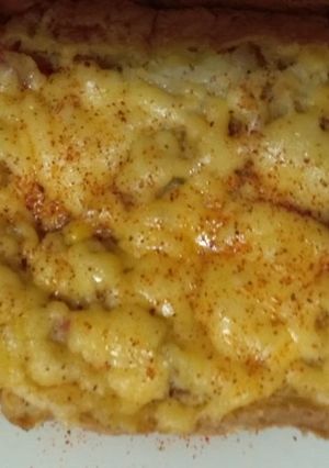 A picture of Cheese on toast.