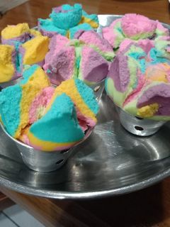 Foto resep Bolu Kukus Rainbow