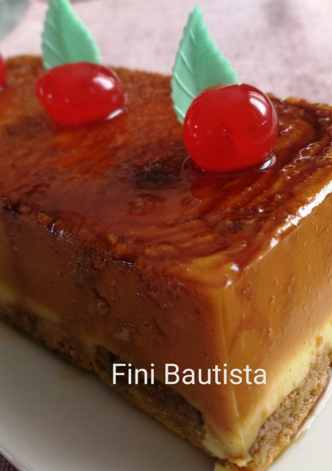 Una foto de Tarta de sobaos y quesitos