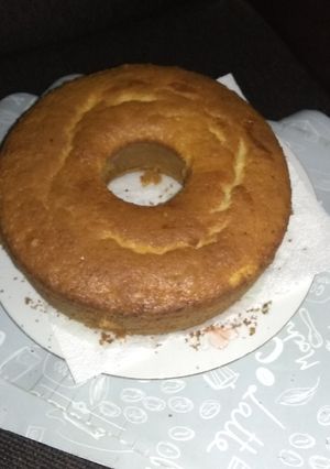 Una foto de Queque de avena y limón
