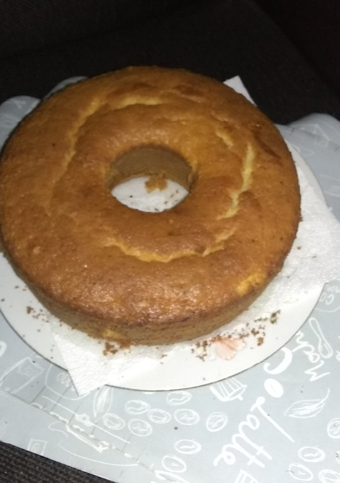 Una foto de Queque de avena y limón