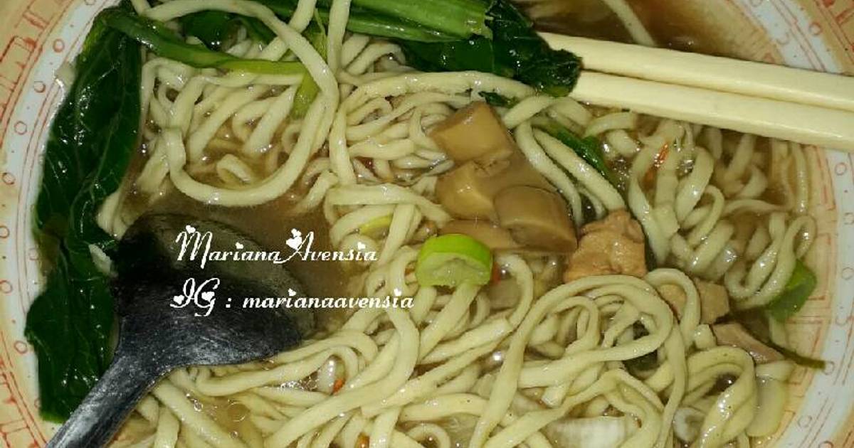 Resep Mie Ayam Jamur Homemade Oleh Mariana Avensia Cookpad