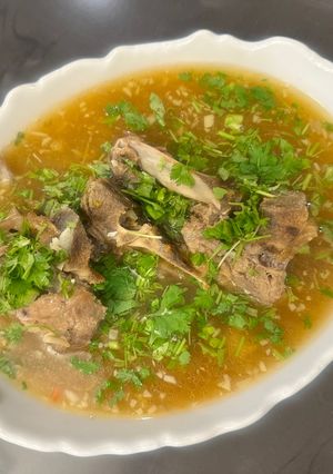 A picture of Thai Leng Saeb - Pork Spine Bone Soup (DO NOT RUN AWAY - Its AMAZING !!!!!! Spicy goodness :P.