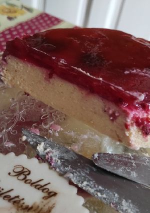 Túrótorta sütés nélkül recept fotója