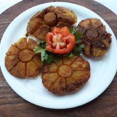 A picture of Potato Fish Fry Masala.