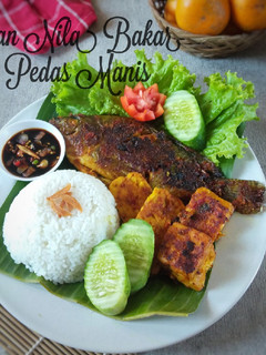 Foto resep Ikan Nila Bakar Pedas Manis