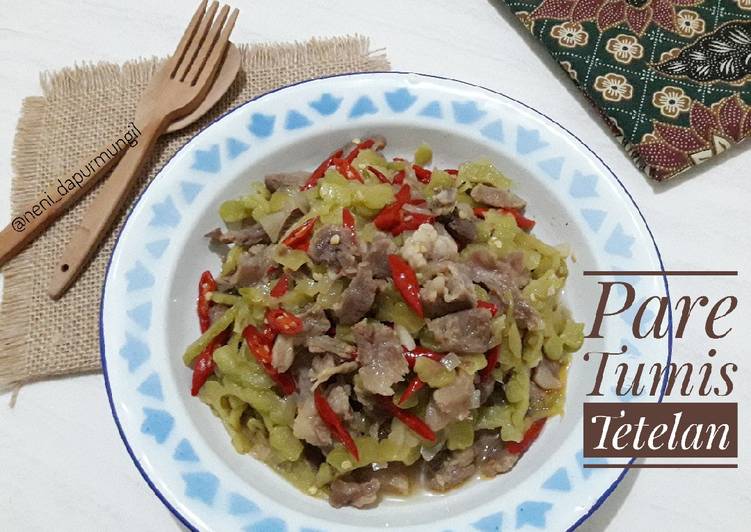 Pare Tumis Tetelan Sapi 🐮🐄