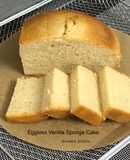 Eggless Vanilla Sponge Cake