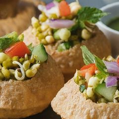 A picture of Protein packed pani puri.