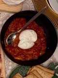 Burrata com picadinho de Tomate