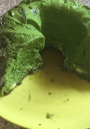 Una foto de Soufflé de espinacas con queso