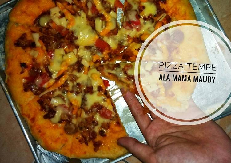 Resep Pizza tempe ala mama maudy Anti Gagal