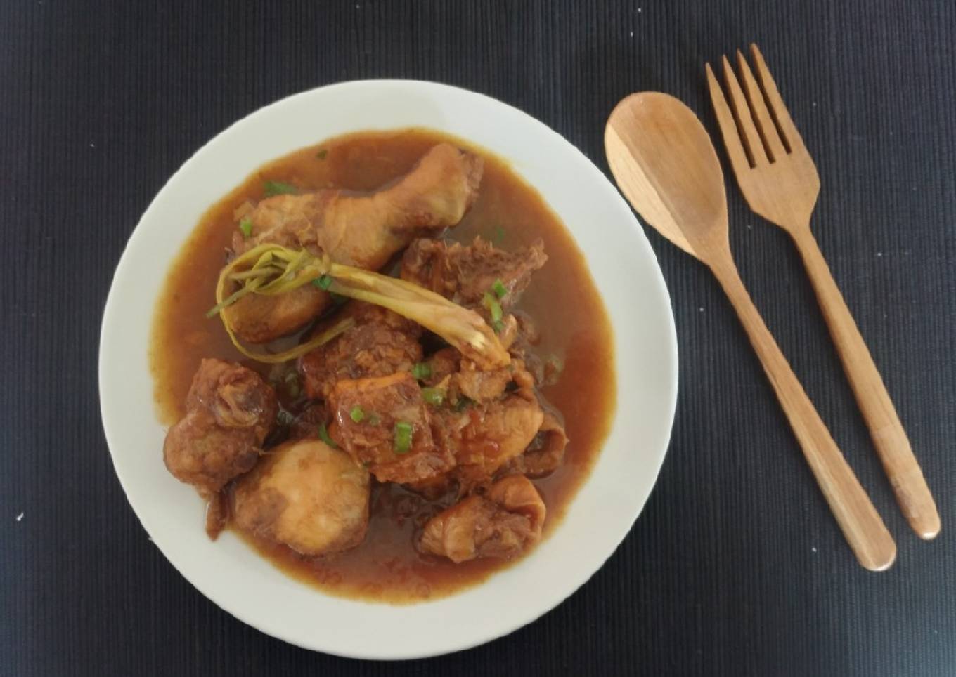 Ayam Kecap Jahe