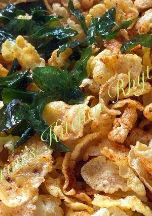 A picture of Corn flake chuduva.