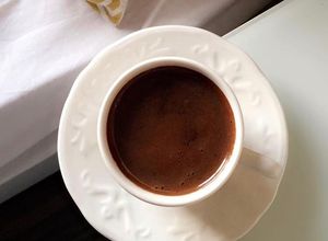 صورة لوصفة قهوه تركية بالحليب
