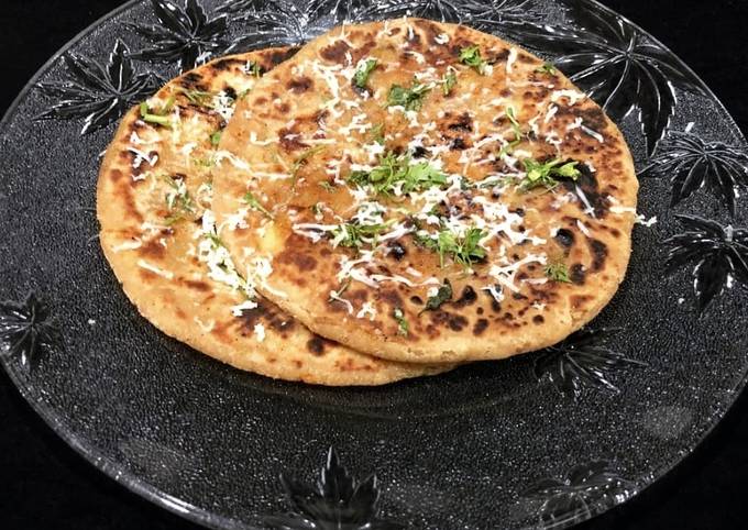 Aloo Cheese Paratha Recipe By Mitsu Shah Cookpad