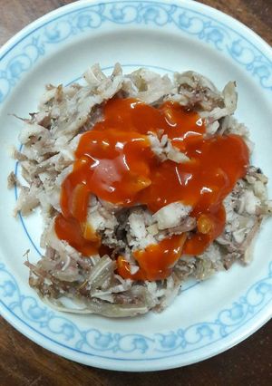 Hình của món Tré nhà làm.