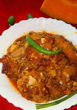ছোলার ডাল কুমড়ো দিয়ে ধোঁকার ডালনা(cholar dal kumro diye dhokar dalna recipe in Bengal) রেসিপির প্রধান ছবি