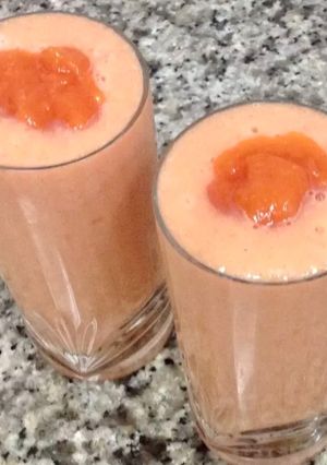 A picture of Sweet Papaya Milkshake.