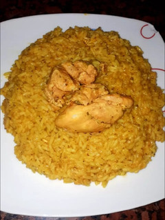 صورة لوصفة أرز بالدجاج 🍗🍗