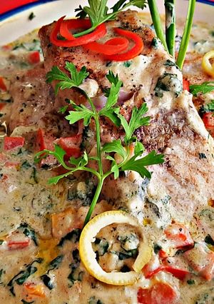 ফিশ ফ্লোরেন্টাইন (fish florentine recipe in Bengali) রেসিপির প্রধান ছবি