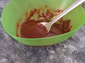 Una foto de Sirope de chocolate casero