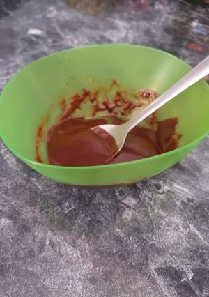Una foto de Sirope de chocolate casero