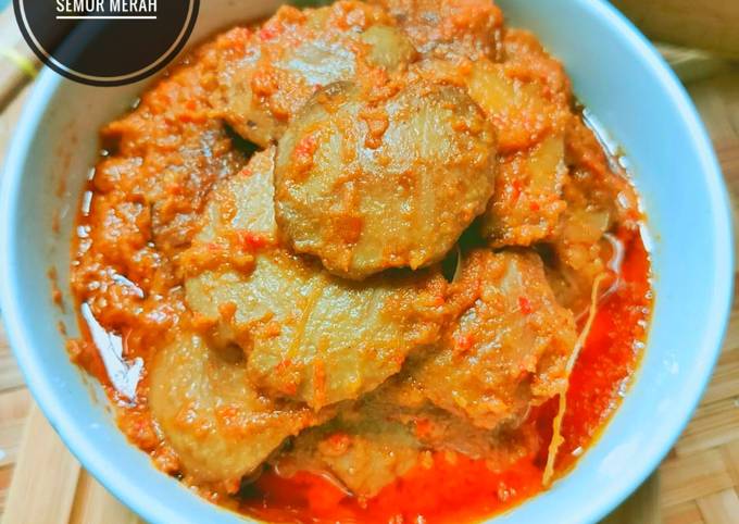 Jengkol Semur Merah