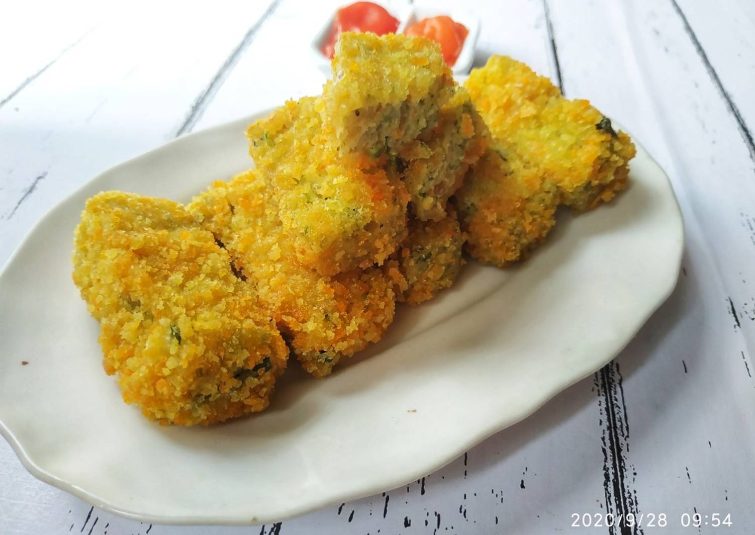 Resep Nugget Ayam Sayur Oleh Dapoer Mama Misykah Cookpad