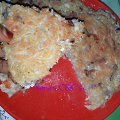 A picture of Indomie Pizza.