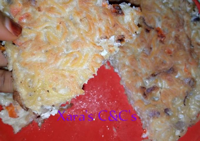 Indomie Pizza Recipe by Xara's C&C's - Cookpad