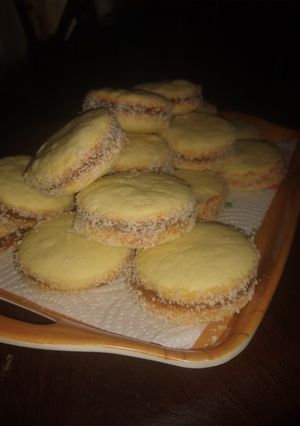 Una foto de Alfajores de maicena