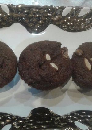 A picture of Chocolate muffins.