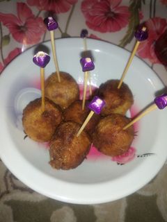 Potato lollipop (dankali me samfurin lollipop) ainihin hoton girkin