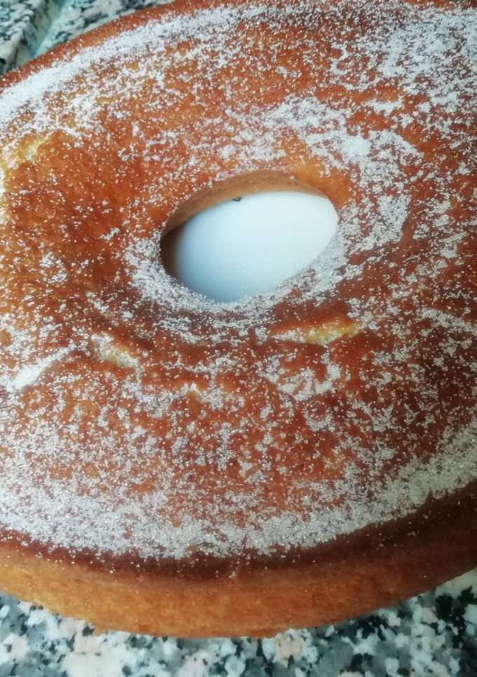 Una foto de Bizcocho de naranja