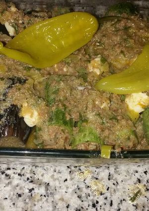 صورة لوصفة باذنجان محشي