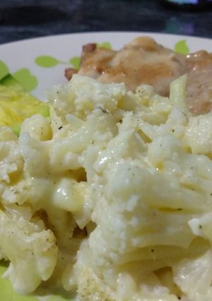 Una foto de Coliflor gratinado fácil y rápido