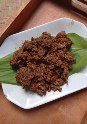 Foto resep Rendang Suwir Daging Sapi