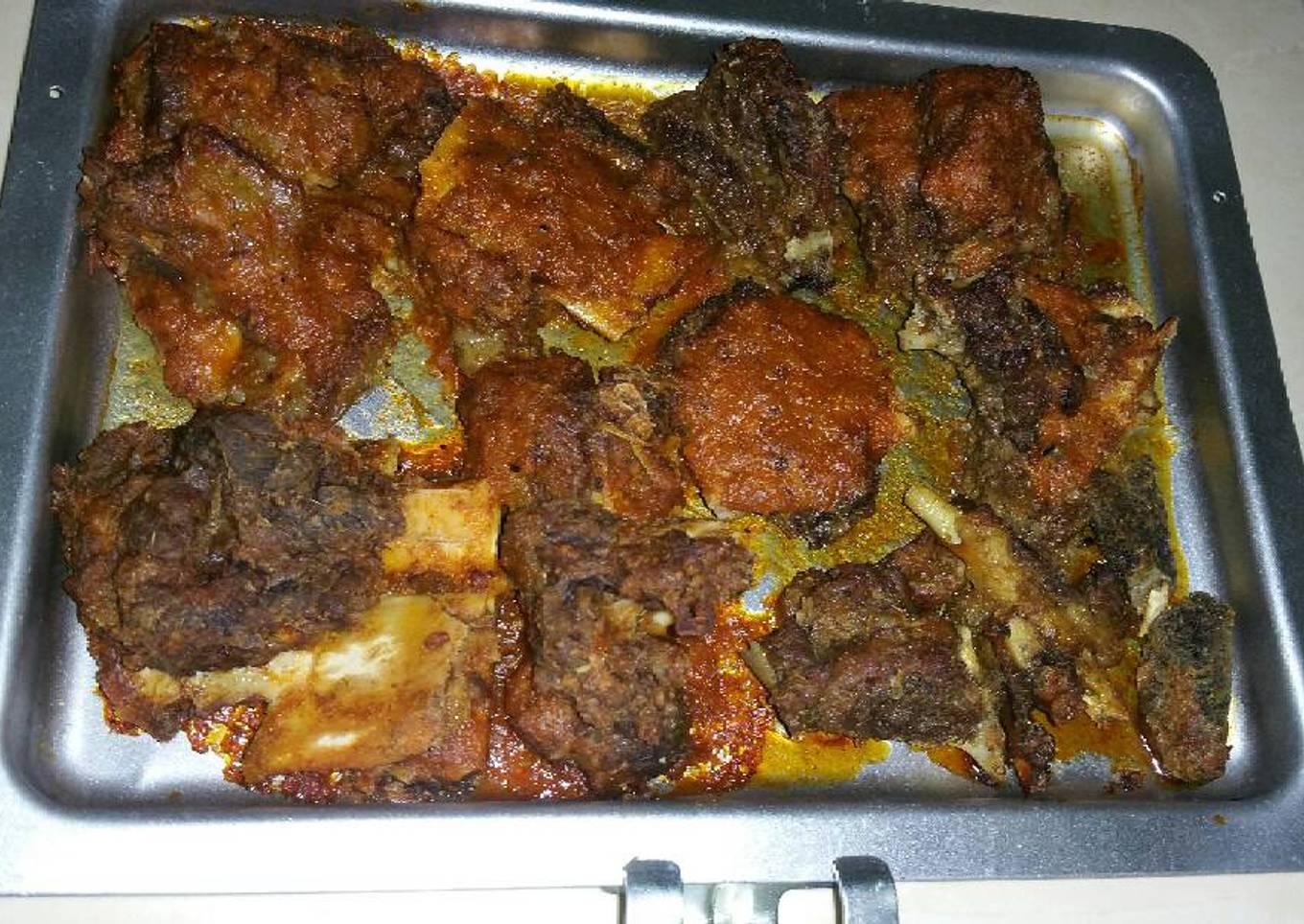 Iga sapi panggang oven