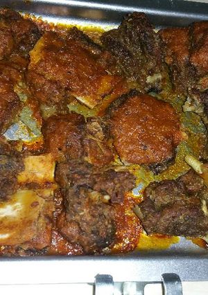 Foto resep Iga sapi panggang oven